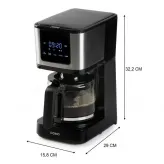 Filtru de cafea cu programare si timer Domo DO733K - HotPick Filtru de cafea cu programare si timer Domo DO733K - HotPick