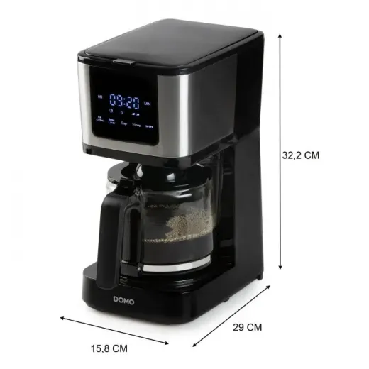 Filtru de cafea cu programare si timer Domo DO733K - HotPick Filtru de cafea cu programare si timer Domo DO733K - HotPick