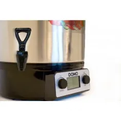 Fierbator profesional apa, vin fiert, ceai, conserve Domo DO42325PC, 2000 W, Capacitate 27 L