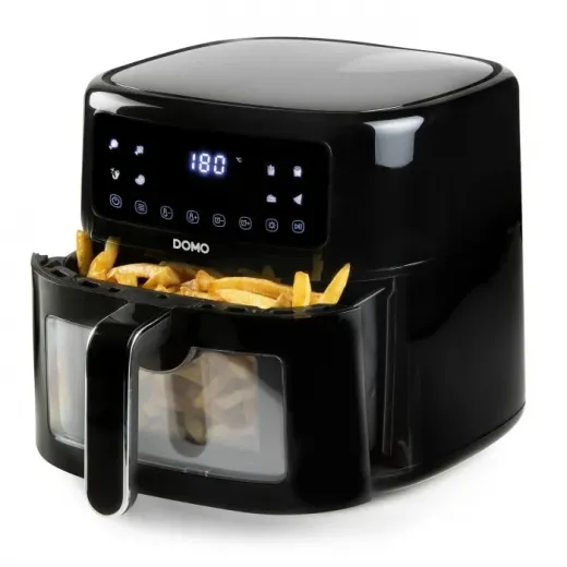 Friteuza cu aer cald Domo DO1134FR, 1500W, 6L (1.5kg), fereasta - HotPick Friteuza cu aer cald Domo DO1134FR, 1500W, 6L (1.5kg), fereasta - HotPick