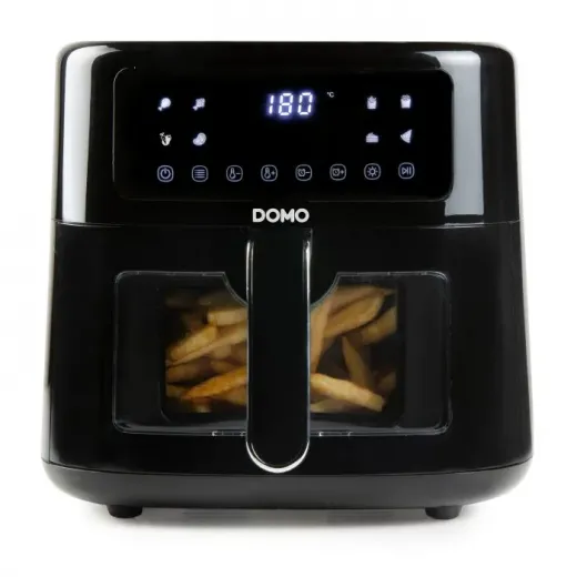 Friteuza cu aer cald Domo DO1134FR, 1500W, 6L (1.5kg), fereasta - HotPick Friteuza cu aer cald Domo DO1134FR, 1500W, 6L (1.5kg), fereasta - HotPick