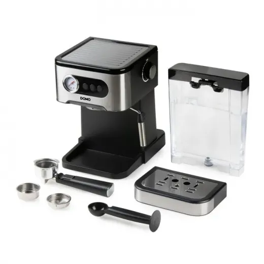 Espressor Domo DO1138K, 20 BAR, 1.5L, 1350W