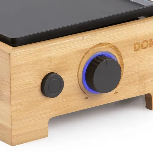 Gratar electric Teppan Yaki Domo DO9270G, 1000W, 36x14cm, Bambus - HotPick