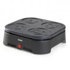 Aparat de facut clatite cu model Emoji, Domo DO8718P, 600 W  