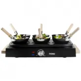 Set Wok Party 2 in 1 potrivit pentru 6 persoane Domo DO8716W, 1000 W - HotPick Set Wok Party 2 in 1 potrivit pentru 6 persoane Domo DO8716W, 1000 W - HotPick