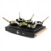 Set Wok Party 2 in 1 potrivit pentru 6 persoane Domo DO8716W, 1000 W - HotPick Set Wok Party 2 in 1 potrivit pentru 6 persoane Domo DO8716W, 1000 W - HotPick