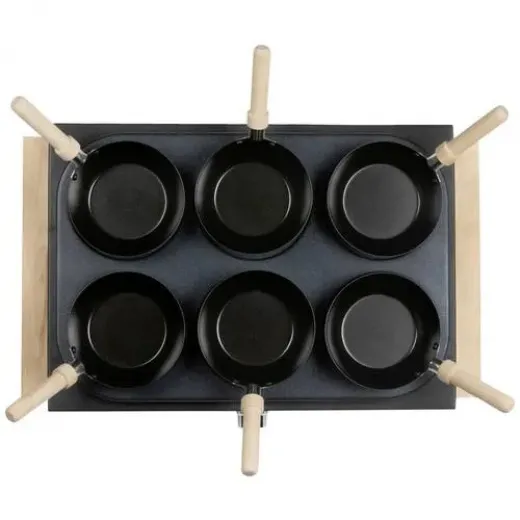 Set Wok Party 2 in 1 potrivit pentru 6 persoane Domo DO8716W, 1000 W - HotPick Set Wok Party 2 in 1 potrivit pentru 6 persoane Domo DO8716W, 1000 W - HotPick