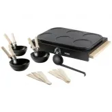Set Wok Party 2 in 1 potrivit pentru 6 persoane Domo DO8716W, 1000 W - HotPick Set Wok Party 2 in 1 potrivit pentru 6 persoane Domo DO8716W, 1000 W - HotPick