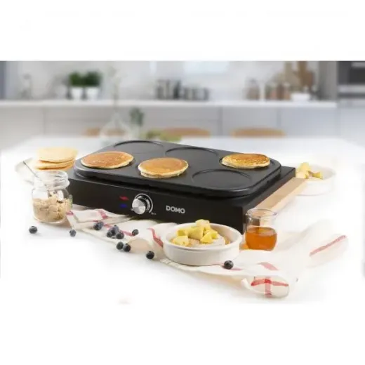 Aparat de facut clatite DO8717P, 1000 W, Negru - HotPick