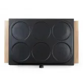 Aparat de facut clatite DO8717P, 1000 W, Negru - HotPick
