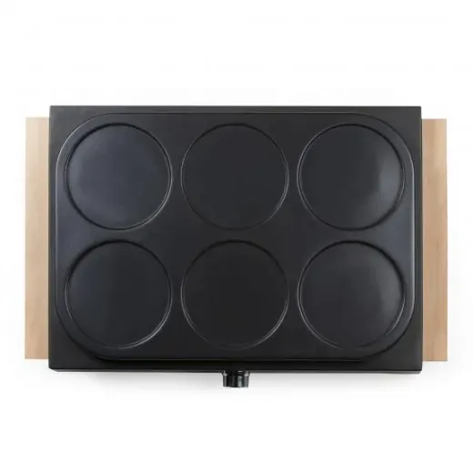 Aparat de facut clatite DO8717P, 1000 W, Negru - HotPick