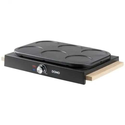 Aparat de facut clatite DO8717P, 1000 W, Negru - HotPick