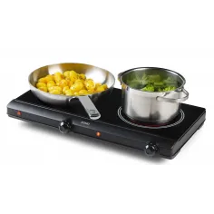 Plita de gatit ceramica ECO Domo DO339KP, 2 arzatoare Ø 18 cm, 2500 W