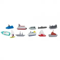 Set 48 figurine Transport maritim Safari Ltd