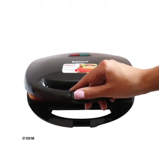 Sandwich maker Saturn ST-EC0158, 750W, 21.6x12 - HotPick