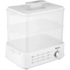 Aparat de gatit cu aburi ST-EC1187, 900W, 2 recipiente, 12L