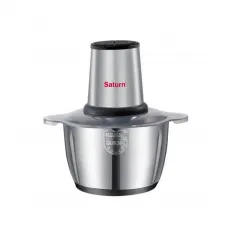 Tocator electric Saturn ST-FP7017, 2L, inox, 4 lame, motor cupru, 2 viteze, 200W