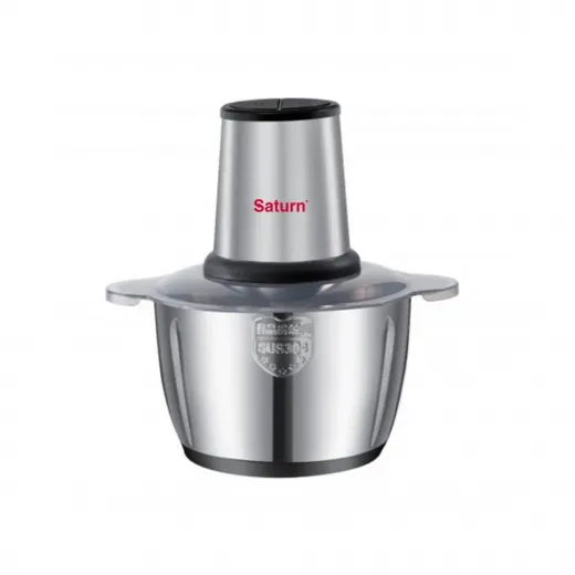 Tocator electric Saturn ST-FP7017, 2L, inox, 4 lame, motor cupru, 2 viteze, 200W - HotPick