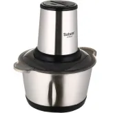 Tocator electric Saturn ST-FP7017, 2L, inox, 4 lame, motor cupru, 2 viteze, 200W - HotPick