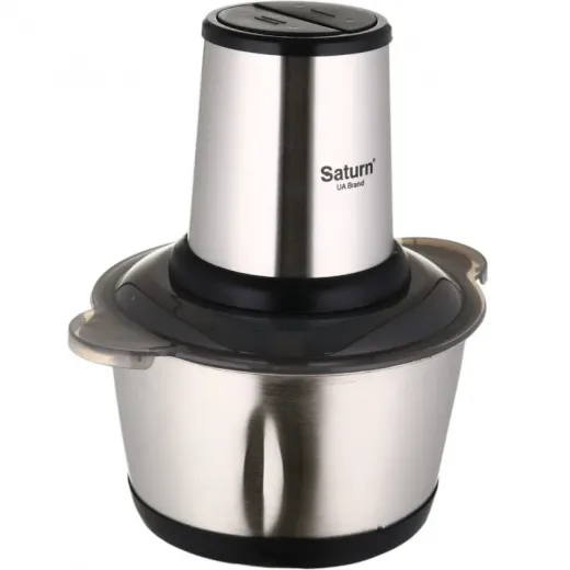 Tocator electric Saturn ST-FP7017, 2L, inox, 4 lame, motor cupru, 2 viteze, 200W - HotPick
