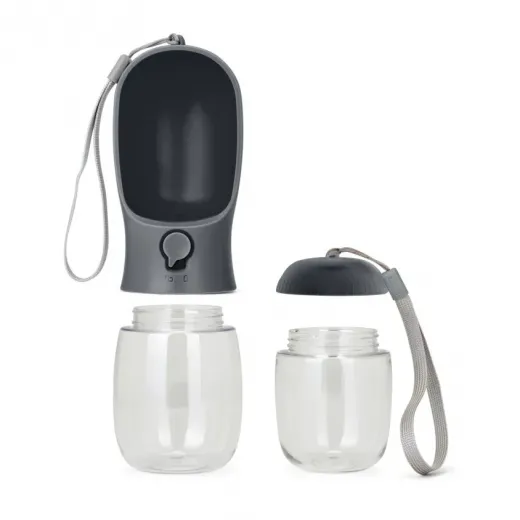 Set calatorii pentru animale Livoo PET103, recipient hrana, sticla de apa - HotPick