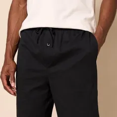Pantalini scurti de pijama pentru barbati AMAZON ESSENTIALS, culoare Negru, marimea XL