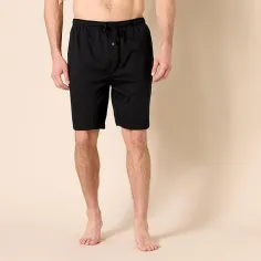 Pantalini scurti de pijama pentru barbati AMAZON ESSENTIALS, culoare Negru, marimea XL