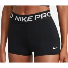Pantaloni scurti pentru femei NIKE PRO 365, culoare negru, marimea M