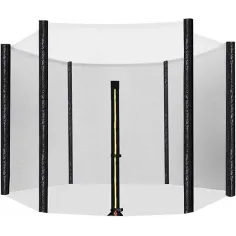 Resigilat! Plasă de siguranță de schimb pentru trambulină SONGMICS, 305cm, 8 stalpi