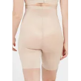 Spanx THINSTINCTS® 2.0 HIGH-WAISTED MID-THIGH SHORT - Lenjerie modelatoare - champagne beige, marimea XL - HotPick
