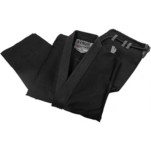Kimono BJJ Gi Jiujitsu Brazilian Venum Contender Evo, Marime A1, Negru