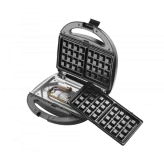 Sandwich maker 3 in 1 Techwood TGCI-836, croque, grill, waffle, 800W - HotPick