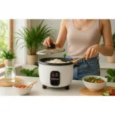 Oala de fiert orez Techwood TCR-256, 2.5L, 850W, bol detasabil - HotPick