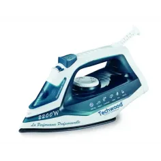 Fier de calcat Techwood TFV-2207, 2200W, talpa inox, spray, aburi, autocuratare