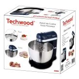 Mixer cu bol Techwood TMB-356, 3.5L, inox, 5 viteze, 350W - HotPick