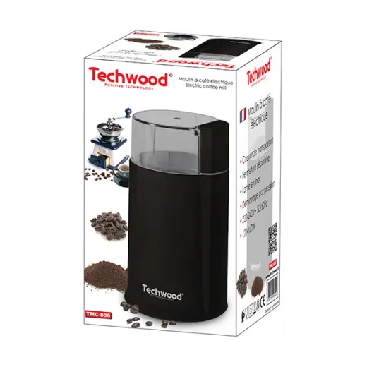 Rasnita de cafea Techwood TMC-886, 50g, 160W - HotPick