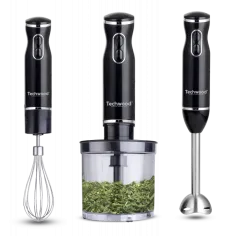 Blender vertical 3 in 1 Techwood TMS-9666, 600W, 500ml