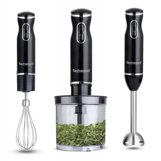 Blender vertical 3 in 1 Techwood TMS-9666, 600W, 500ml - HotPick