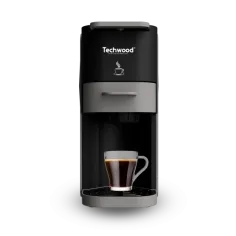 Espressor 5 in 1 Techwood TCA-026N, 20BAR, 1350W, 0.7L, Dolce Gusto, Nespresso, ESE, Soft Pods, Cafea macinata
