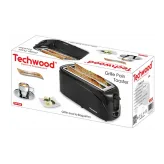 Prajitor de paine Techwood TGP-506, 2 fante lungi, 1300W - HotPick