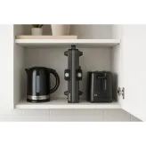 Gratar Teppan Yaki Techwood TTP-4545PL, pliabil, 90x23cm (2x45), 2200W, tava grasimi, termostat - HotPick