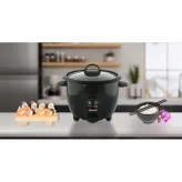 Oala de fiert orez Techwood TCR-106, 1L, 400W - HotPick