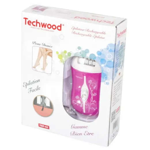 Epilator Techwood TEP-44, 30-40 min autonomie - HotPick