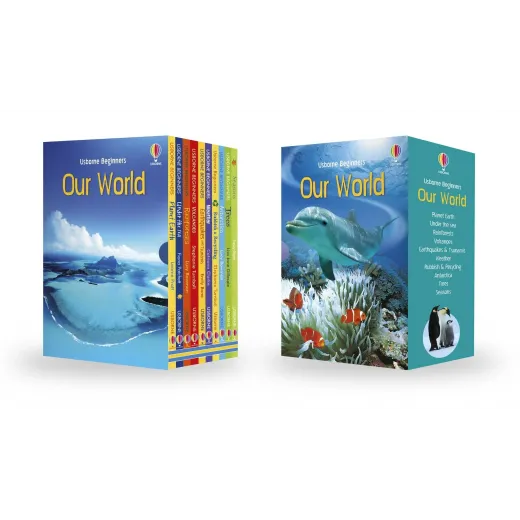 Beginners Boxset Our World Usborne - Set 10 carti in limba engleza - HotPick Beginners Boxset Our World Usborne - Set 10 carti in limba engleza - HotPick