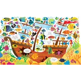 Set Puzzle si Carte - Under the Sea Usborne Books - HotPick