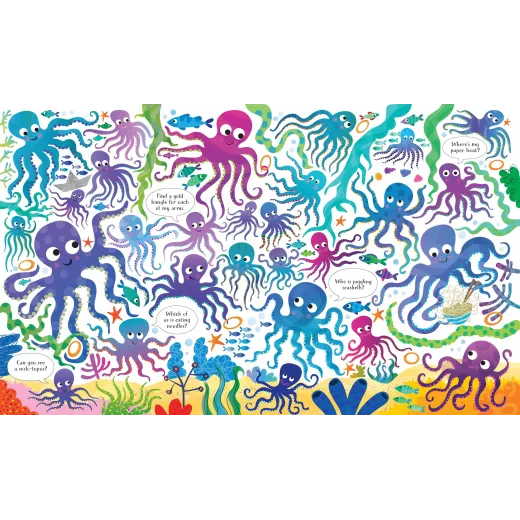 Set Puzzle si Carte - Under the Sea Usborne Books - HotPick