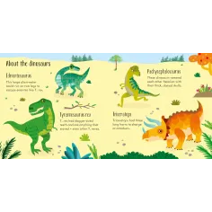 Joc educativ + Carte Dinosaur Matching Games Usborne Books