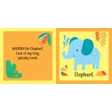 First Jigsaws + Carte - Animals Usborne Books - HotPick