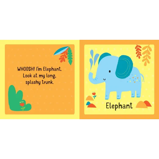 First Jigsaws + Carte - Animals Usborne Books - HotPick