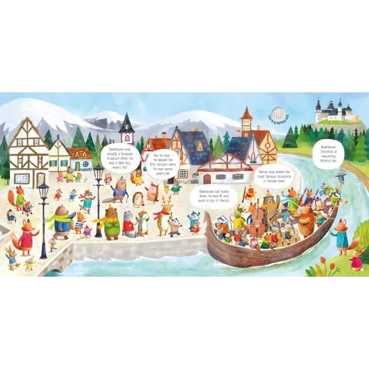 The Animal Orchestra Plays Beethoven Usborne Books - HotPick